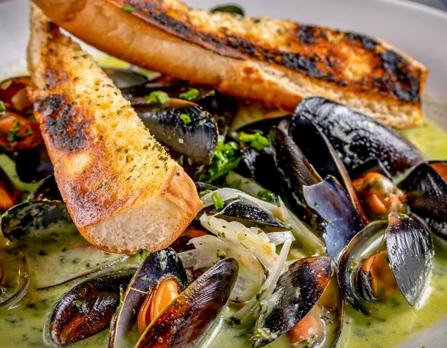 Chardonnay Mussels